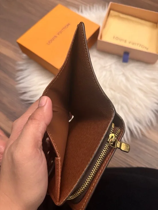 Louis Vuitton Monogram Brown Compact Wallet